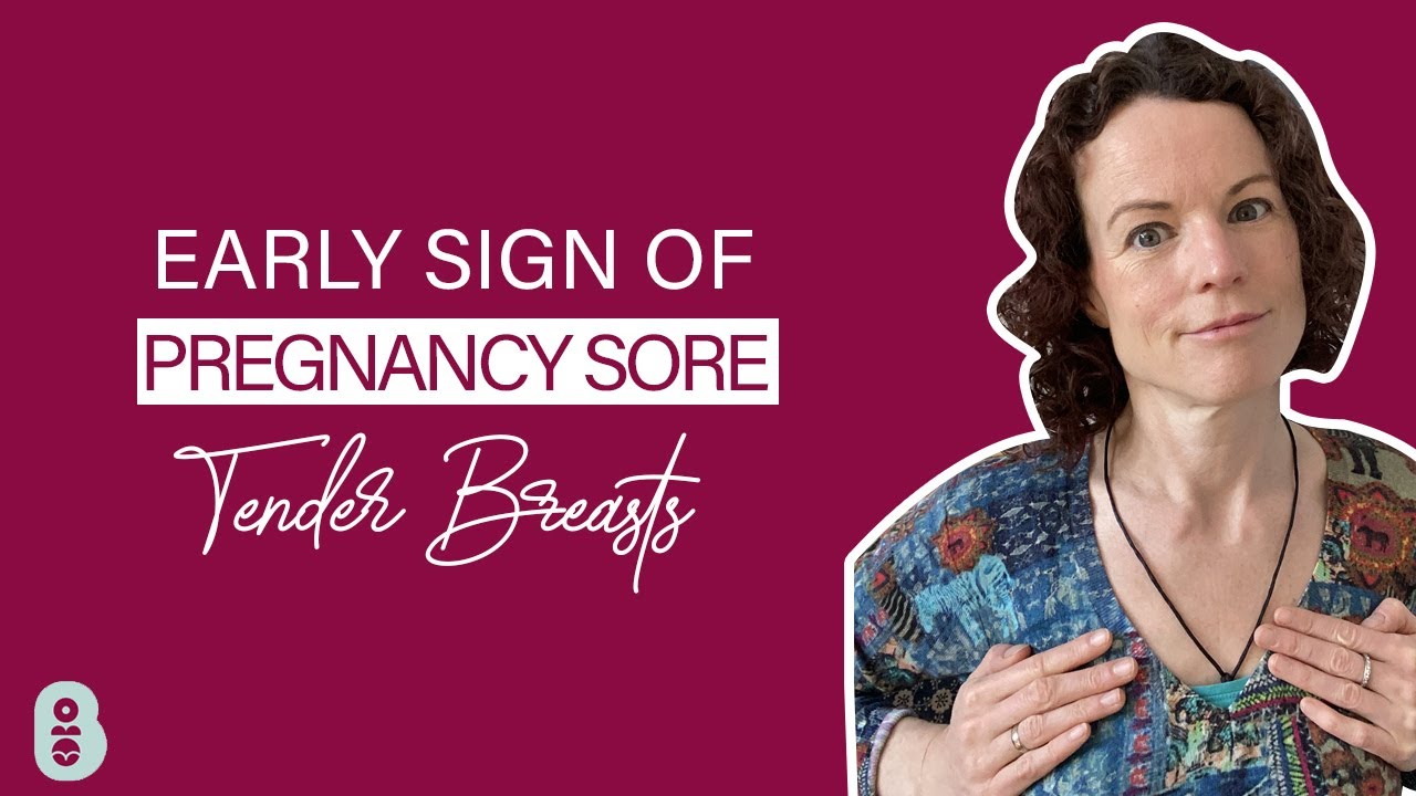 Breast tenderness before period vs early pregnancy sign