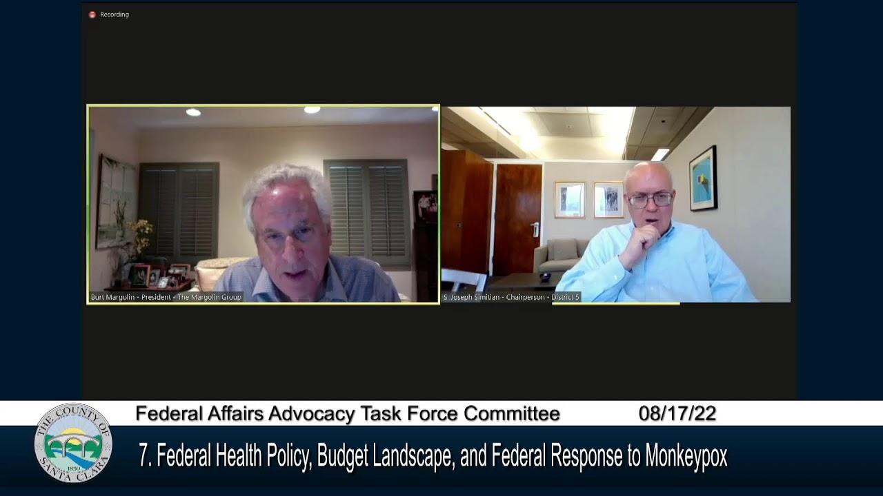 Federal Affairs Advocacy Task Force  - August 17, 2022