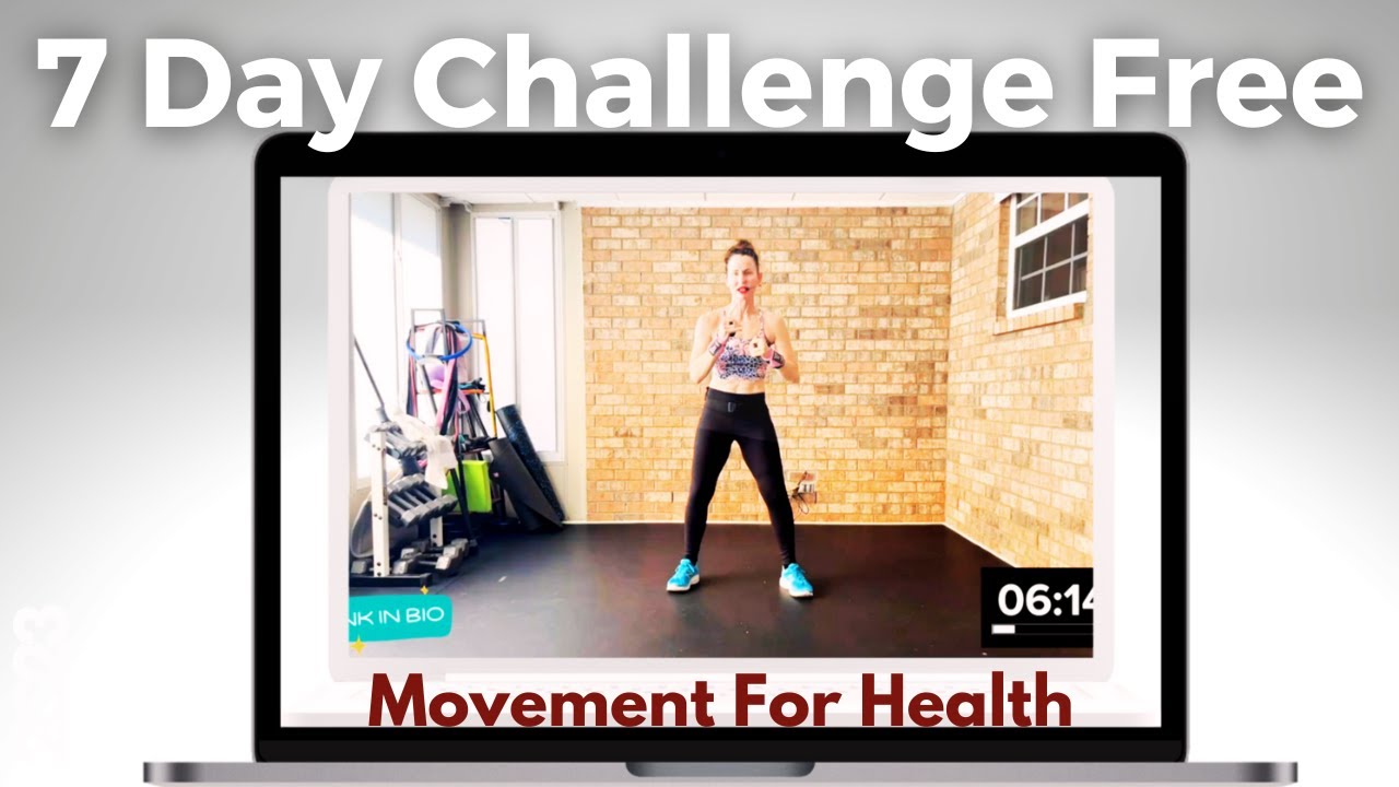 Movement For Health  Challenge FREE 👨‍🔬 Fit Over 40 Women's Workout Challenge
